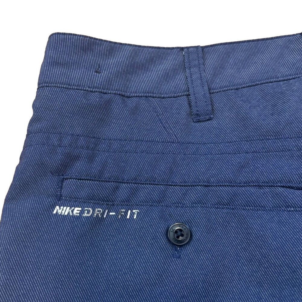 Hurley Nike Men's Dri-Fit Chino Shorts Size 16 Golf Stretch Outdoors Blue Active - Picture 4 of 6